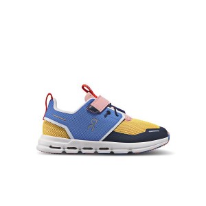 Kids' On Running Cloud Play Running Shoes Blue / Yellow | 6074819_MY