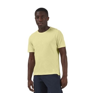 Men's On Running Active-T T Shirts Light Green | 1587364_MY