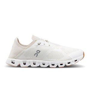 Men's On Running Cloud 5 Coast Sneakers White | 9043815_MY