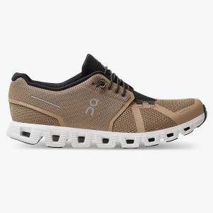 Men's On Running Cloud 5 Sneakers Brown | 9534067_MY