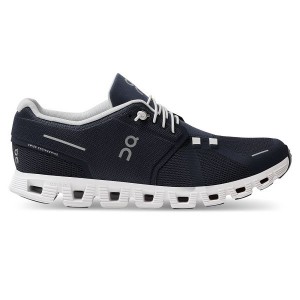 Men's On Running Cloud 5 Sneakers Navy / White | 4938052_MY