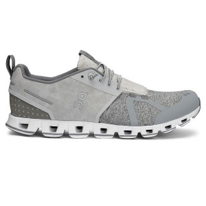 Men's On Running Cloud Terry Sneakers Silver | 3672910_MY