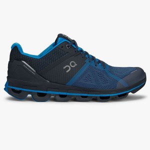 Men's On Running Cloudace 1 Road Running Shoes Navy | 9083615_MY