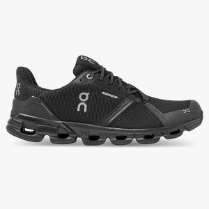 Men's On Running Cloudflyer Waterproof 2 Road Running Shoes Black | 954136_MY