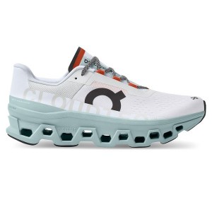 Men's On Running Cloudmonster Road Running Shoes White | 3189547_MY