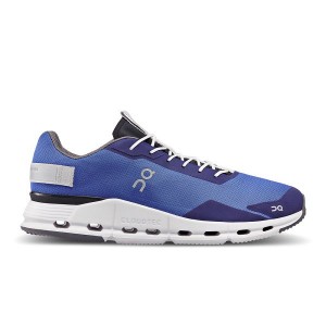 Men's On Running Cloudnova Form Sneakers Blue | 1493672_MY
