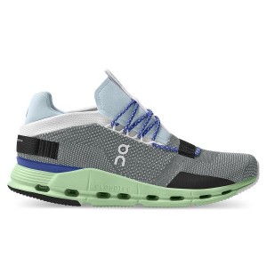 Men's On Running Cloudnova Sneakers Grey | 5672389_MY
