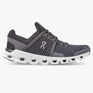 Men's On Running Cloudswift 1 Road Running Shoes Dark Grey | 846952_MY