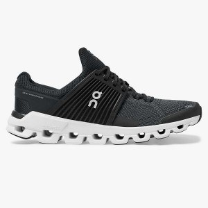 Men's On Running Cloudswift 1 Road Running Shoes Black | 1932046_MY
