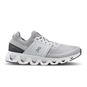 Men's On Running Cloudswift 3 Road Running Shoes Grey | 478315_MY