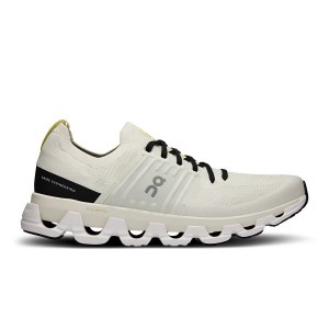 Men's On Running Cloudswift 3 Road Running Shoes Beige / Black | 9725108_MY