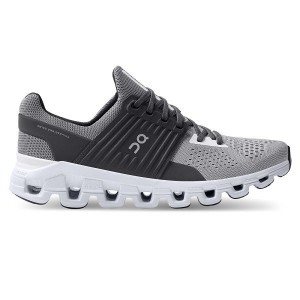 Men's On Running Cloudswift Road Running Shoes Grey | 1602495_MY