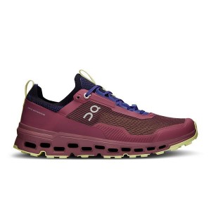 Men's On Running Cloudultra 2 Trail Running Shoes Burgundy | 8125036_MY