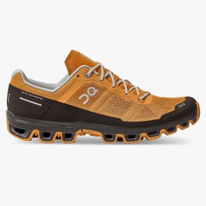 Men's On Running Cloudventure 2 Hiking Shoes Brown | 7890324_MY