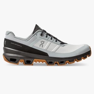 Men's On Running Cloudventure 3 Hiking Shoes Grey | 195682_MY