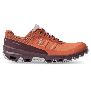 Men's On Running Cloudventure 3 Hiking Shoes Orange | 8451630_MY