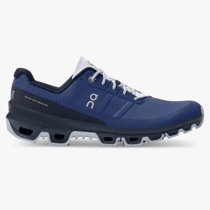 Men's On Running Cloudventure 3 Hiking Shoes Navy | 8296051_MY