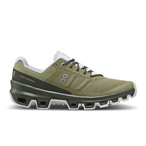 Men's On Running Cloudventure Trail Running Shoes Olive | 2360984_MY