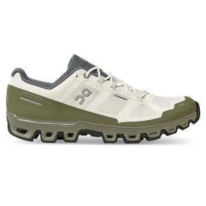 Men's On Running Cloudventure Waterproof 2 Hiking Shoes White | 8207341_MY