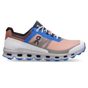 Men's On Running Cloudvista Hiking Shoes Pink / Blue | 9056781_MY