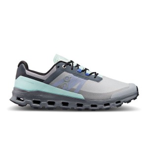 Men's On Running Cloudvista Trail Running Shoes Grey / Black | 971348_MY