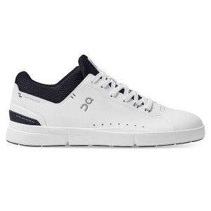 Men's On Running THE ROGER Advantage Sneakers White / Navy | 1370698_MY