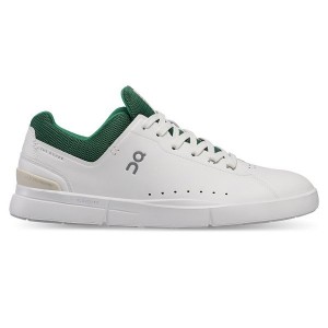 Men's On Running THE ROGER Advantage Sneakers White / Green | 1683579_MY