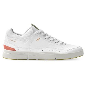 Men's On Running THE ROGER Centre Court Sneakers White / Coral | 2809157_MY