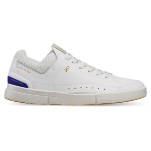 Men's On Running THE ROGER Centre Court Sneakers White / Indigo | 6931204_MY