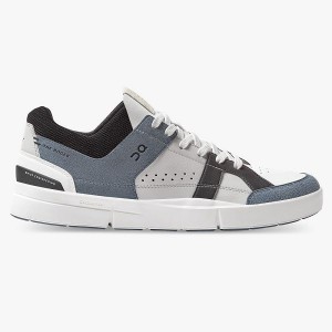 Men's On Running THE ROGER Clubhouse Sneakers Blue / Black | 4073652_MY