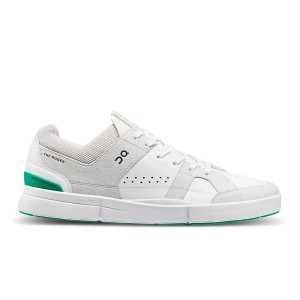 Men's On Running THE ROGER Clubhouse Sneakers Mint | 9860234_MY