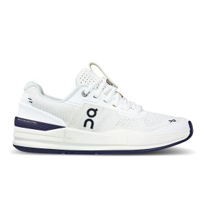 Men's On Running THE ROGER Pro Tennis Shoes White / Navy | 489231_MY