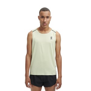 Men's On Running Tank-T Tanks Green / Black | 1423765_MY