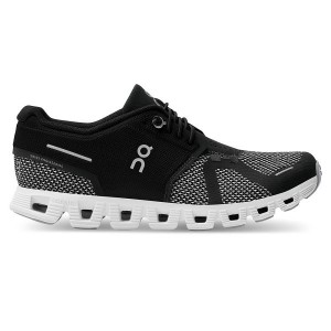 Women's On Running Cloud 5 Combo Sneakers Black | 7649052_MY