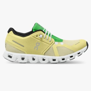 Women's On Running Cloud 5 Push Walking Shoes Yellow | 2795016_MY