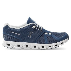 Women's On Running Cloud 5 Sneakers Blue / White | 5296840_MY
