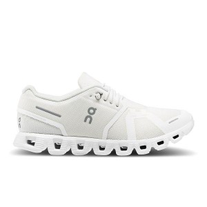Women's On Running Cloud 5 Sneakers White | 6345270_MY