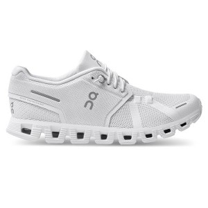 Women's On Running Cloud 5 Sneakers White | 5164073_MY