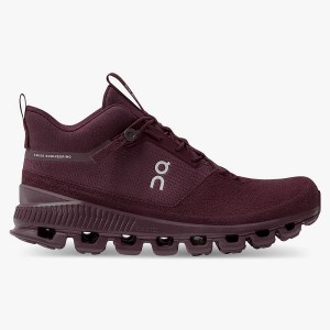 Women's On Running Cloud Hi Sneakers Burgundy | 3948625_MY