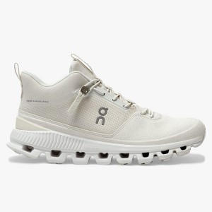 Women's On Running Cloud Hi Sneakers White | 5783602_MY