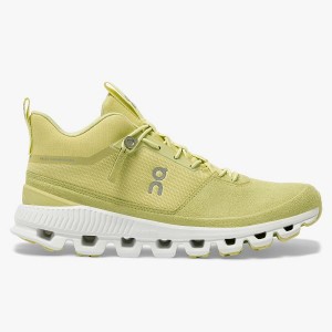 Women's On Running Cloud Hi Sneakers Yellow | 352189_MY