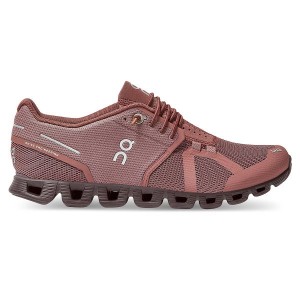 Women's On Running Cloud Monochrome Sneakers Purple | 1385649_MY