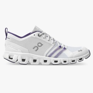 Women's On Running Cloud X Shift Sneakers White / Purple | 2560834_MY