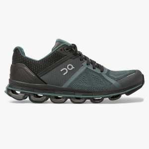 Women's On Running Cloudace 1 Road Running Shoes Deep Grey / Olive | 4398512_MY