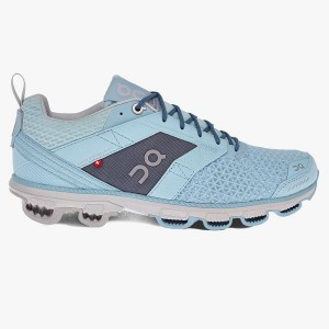 Women's On Running Cloudcruiser Road Running Shoes Light Turquoise | 6149530_MY