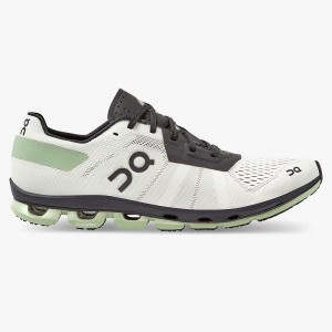 Women's On Running Cloudflash 2 Road Running Shoes White / Black | 3791268_MY