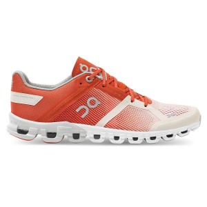 Women's On Running Cloudflow 2 Road Running Shoes Orange / Rose | 8657423_MY