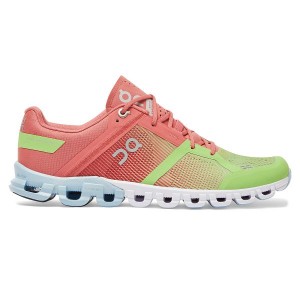 Women's On Running Cloudflow 2 Road Running Shoes Rose | 4150682_MY