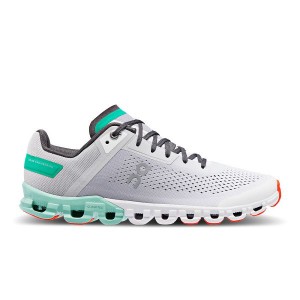 Women's On Running Cloudflow Road Running Shoes Grey | 7265039_MY