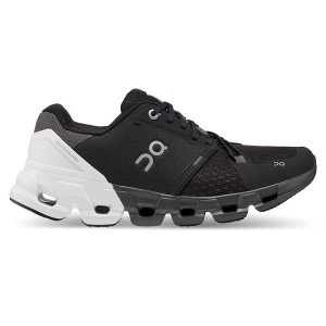 Women's On Running Cloudflyer 4 Road Running Shoes Black / White | 398412_MY